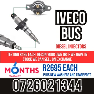 Iveco Bus diesel injectors for sale