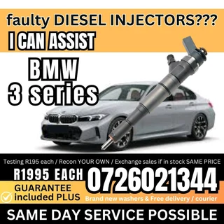 BMW 3 series Diesel Injectors for sale