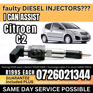Citroen C2 Diesel Injectors for sale