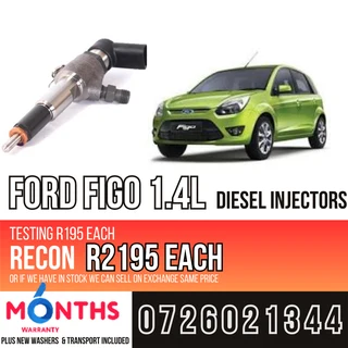 Ford Figo 1.4L Diesel Injectors for sale