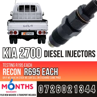Kia 2700 Diesel Injectors for sale