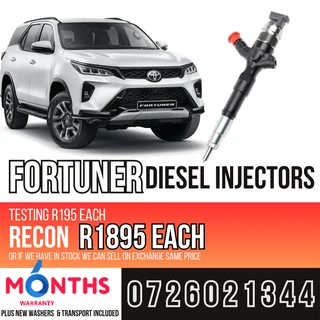 Toyota Fortuner Diesel Injectors for sale