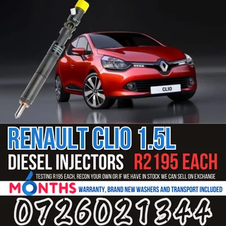 Renault Clio 1.4L diesel injectors for sale