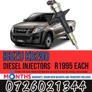 Isuzu KB250 Diesel Injectors for sale