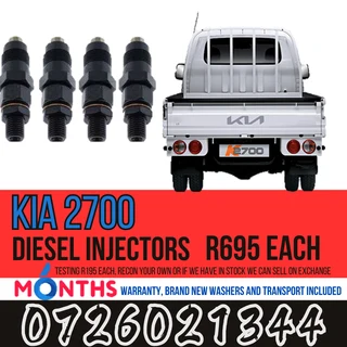 Kia 2700 Diesel Injectors for sale