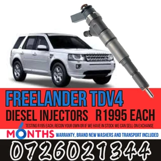 Freelander TDV4 Diesel Injectors for sale