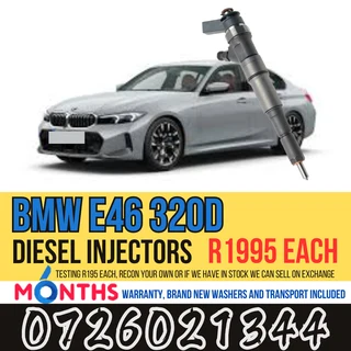 BMW E46 320d diesel injectors for sale