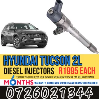 Hyundai Tucson 2L diesel injectors for sale
