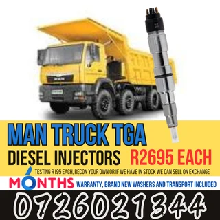 MAN Truck TGA diesel injectors for sale