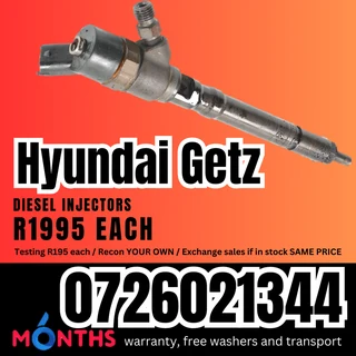Hyundai Getz diesel injectors for sale