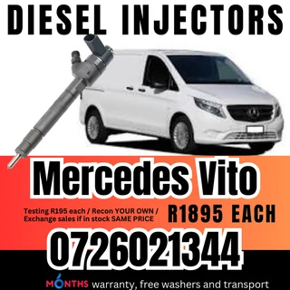 Mercedes Vito diesel injectors for sale