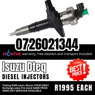 Isuzu Dteq Diesel Injectors for sale