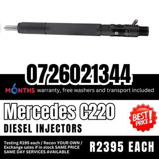 Mercedes C220 Diesel Injectors for sale