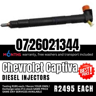 Chevrolet Captiva Diesel Injectors for sale