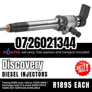 Discovery Diesel Injectors for sale