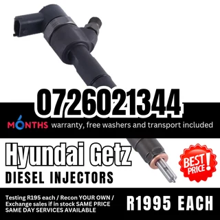 Hyundai Getz Diesel Injectors for sale
