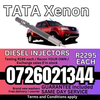 TATA Xenon diesel injectors for sale
