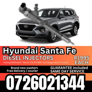 Hyundai Santa Fe diesel injectors for sale