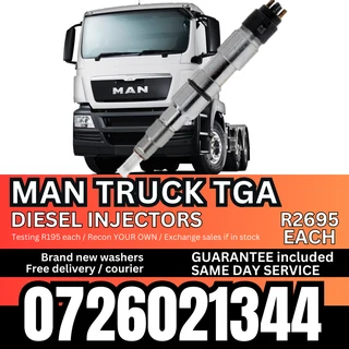 MAN Truck TGA diesel injectors for sale