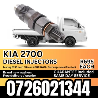 Kia 2700 diesel injectors for sale
