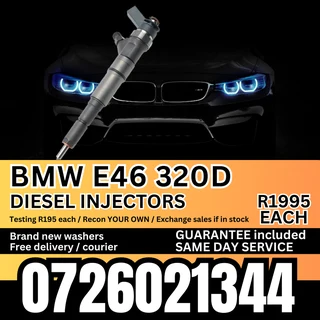 BMW E46 320d diesel injectors for sale