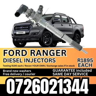 Ford Ranger diesel injectors for sale