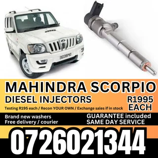 Mahindra Scorpio diesel injectors for sale