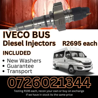 Iveco Bus diesel injectors for sale