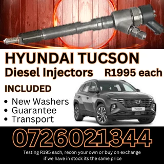 Hyundai Tucson diesel injectors for sale