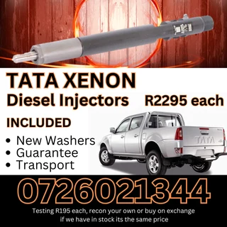 TATA Xenon diesel injectors for sale