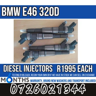 BMW E46 320d diesel injectors for sale