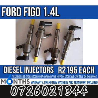 Ford Figo 1.4L diesel injectors for sale