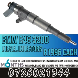 BMW E46 320d diesel injectors for sale