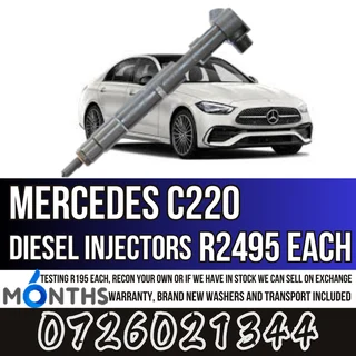Mercedes C220 diesel injectors for sale