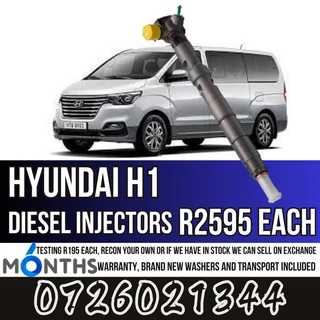 Hyundai H1 diesel injectors for sale