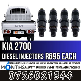 Kia 2700 diesel injectors for sale