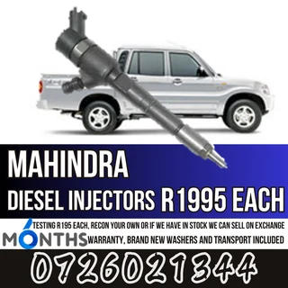 Mahindra diesel injectors for sale