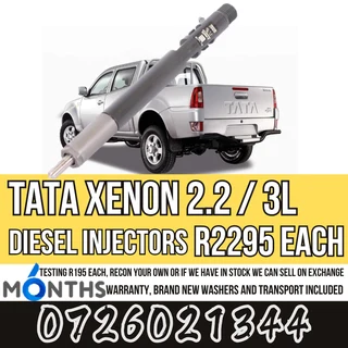 TATA Xenon 2.2 / 3L diesel injectors for sale