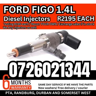 Ford Figo 1.4L diesel injectors for sale