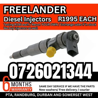 Freelander diesel injectors for sale