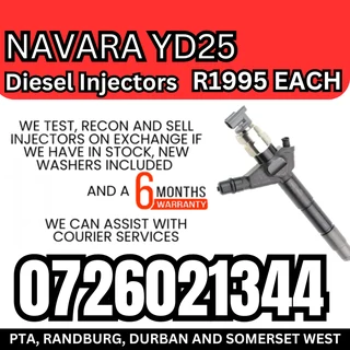 Navara YD25 Diesel Injectors for sale