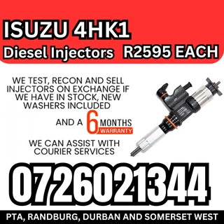 Isuzu 4HK1 Diesel Injectors for sale