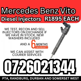 Mercedes Benz Vito Diesel Injectors for sale
