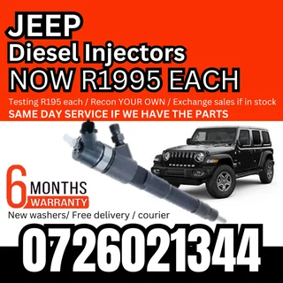Jeep diesel injectors for sale