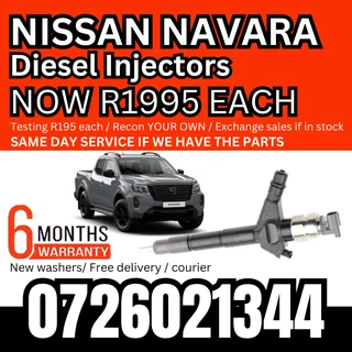 Nissan Navara diesel injectors for sale