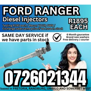Ford Ranger diesel injectors for sale