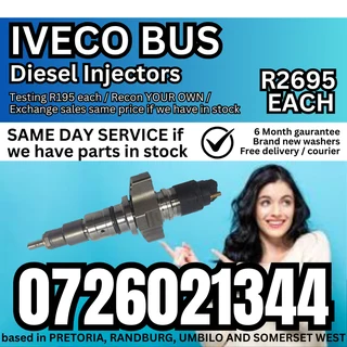 Iveco Bus diesel injectors for sale