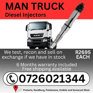 MAN TRUCK Diesel Injectors for sale