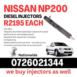 Nissan NP200 Diesel Injectors for sale