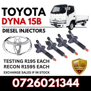 Toyota Dyna 14 B diesel injectors for sale